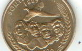 USA 1/4 dollar 2006 (Etelä-Dakota 115 v)