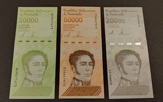 Venezuela 20000 - 200000 Bolivares 2019-2020 aUNC