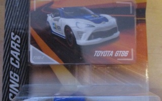 Toyota GT86 Coupe 3 Door Bilstein White Blue Majorette 1:58