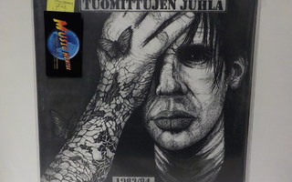 TUOMITTUJEN JUHLA - 1983/84 TRANSPARENT RED UUSI LP +