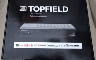TOPFIELD CRC-7000-4K tallentava Smart - HD digiboksi