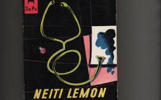 Christie, Agatha: Neiti Lemon erehtyy, WSOY 1958, nid, 2.p.
