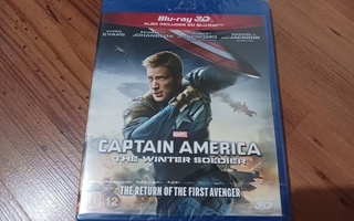 Captain America Winter Soldier 3D Blu-Ray