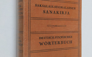 Axel Rosendahl : Deutsch-finnisches Wörterbuch = Saksalai...
