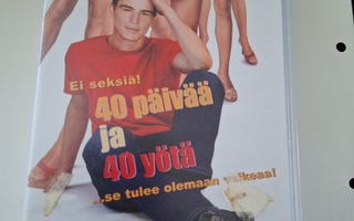 40 PÄIVÄÄ JA 40 YÖTÄ - VHS kasetti