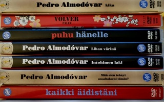 9 PEDRO ALMODÓVAR -ELOKUVAA DVD