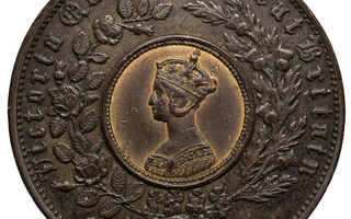 UK 1848 Queen Victoria Bimetallic Model Crown