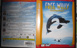 Free Willy collection 4DVD
