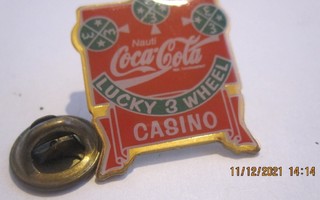Coca Cola casino pinssi