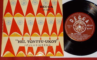 7" HEI TONTTU-UKOT / Joulusikermä EP - single 1959 EX