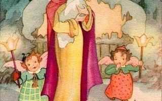 SEIMI / Ihana Maria, Jeesus-lapsi, enkelit, eläimiä. 1940-l.