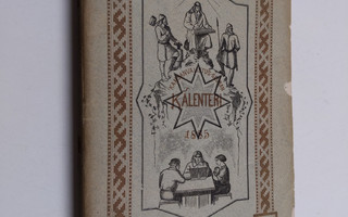 Kansanvalistusseuran kalenteri 1885