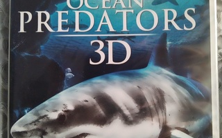 OCEAN PREDATORS 3D BLU-RAY *UUSI!*