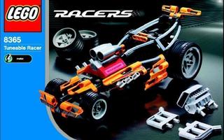 LEGO # RACERS # 8365 Tuneable Racer ( 2003 ) Moottorilla