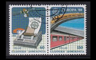 Kreikka 1685-6p o Europa tietoliikenne (1988)