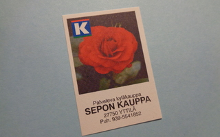 TT-etiketti K Sepon Kauppa, Yttilä