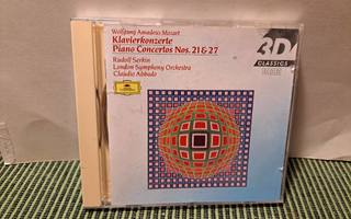 Mozart:Piano concertos NOS.21&27-Serkin-Abbado CD
