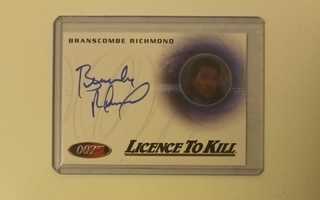 James Bond 007 Branscombe Ricmond Signature