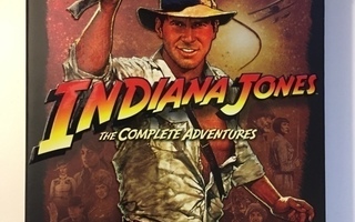 Indiana Jones -kokoelma (Blu-ray) Harrison Ford