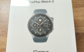 OnePlus Watch 2 Radiant Steel, Uusi pakkaus.
