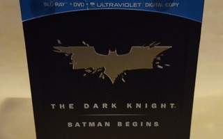 THE DARK KNIGHT / BATMAN BEGINS  (STEELBOOK BD)