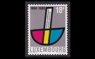 Luxemburg 1215 ** Kirjapainoyhdistys 125v (1989)