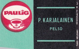 Pelso, P. Karjalainen  , Paulig b414