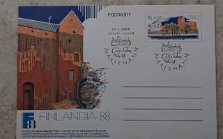 Finlandia 88 - ensipäiväkortti (Ahvenanmaa)