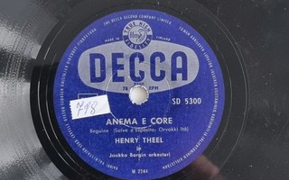 Savikiekko 1955 - Henry Theel - Decca SD 5300