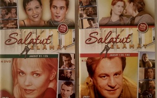 SALATUT ELÄMÄT JAKSOT 91-135 & 136-180 DVD (2 X 4 DISCS)