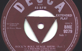 BILL HALEY & HIS COMETS rock`n roll stage show #2 EP -1956-