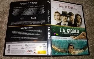 Musta Dahlia ja L.A. Gigolo elokuvat.