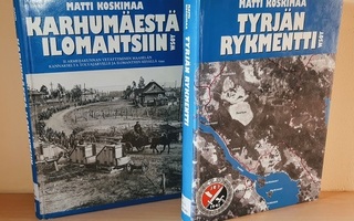 Matti Koskimaa : Tyrjän rykmentti/Karhumäestä Ilomantsiin
