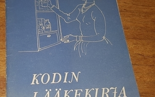 VINTAGE LÄÄKEKIRJA 1950