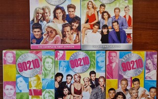 90210 - Beverly hills kaudet 1, 2 , 4 , 5 ja 6 - DVD boxi