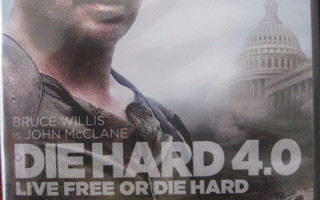 DIE HARD 4.0 - LIVE FREE OR DIE HARD DVD UUSI