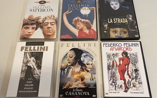 Federico Fellini - 10 elokuvan kokoelma (DVD)