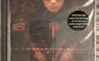 THYESTEAN FEAST - Cycles Of Worldburn cd (black metal)