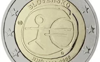 Slovakia 2009 EMU 2€ UNC