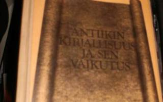 Kaimio ym.: ANTIIKIN KIRJALLISUUS  JA SEN VAIKUTUS (Sis.pk)