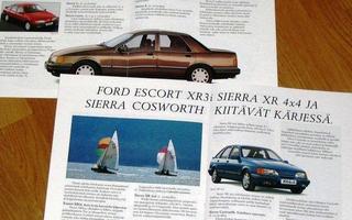 1989 Ford mallisto esite - 20 siv - Cosworth Scorpio Escort