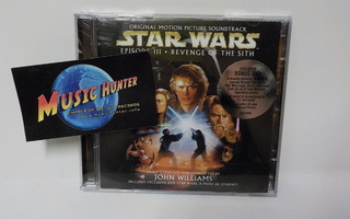 WILLIAMS - STAR WARS EPISODE III REVENGE OF.. CD+DVD UUSI