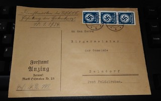 Reich Natsisaksa Hakaristi lähetys PK140/5