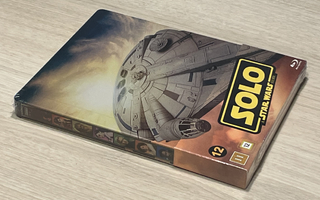 Solo: A Star Wars Story (2018) Limited Steelbook (UUSI)