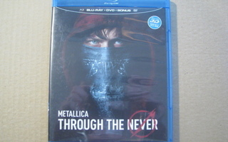 METALLICA - Through The Never ( 3D blu-ray + dvd + bonus )