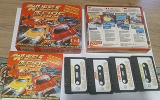 Wheels of fire kokoelma (Kasetti, C64, CIB)