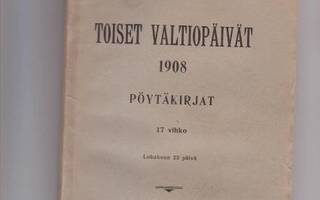 Toiset valtiopäivät, 1908, vihko 17, 23.10. 1908.