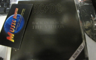 AC DC -BACK IN BLACK THE VIDEOS DVD SLEEVE