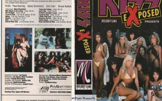 KISS ** Exposed ** VHS **