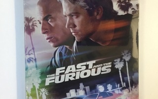 The Fast and The Furious 1 - Steelbook (4K Ultra HD) UUSI